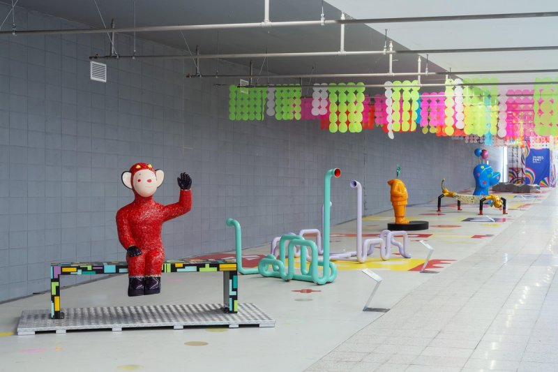 '원더 스트리트' 전시 (출처=연합뉴스)