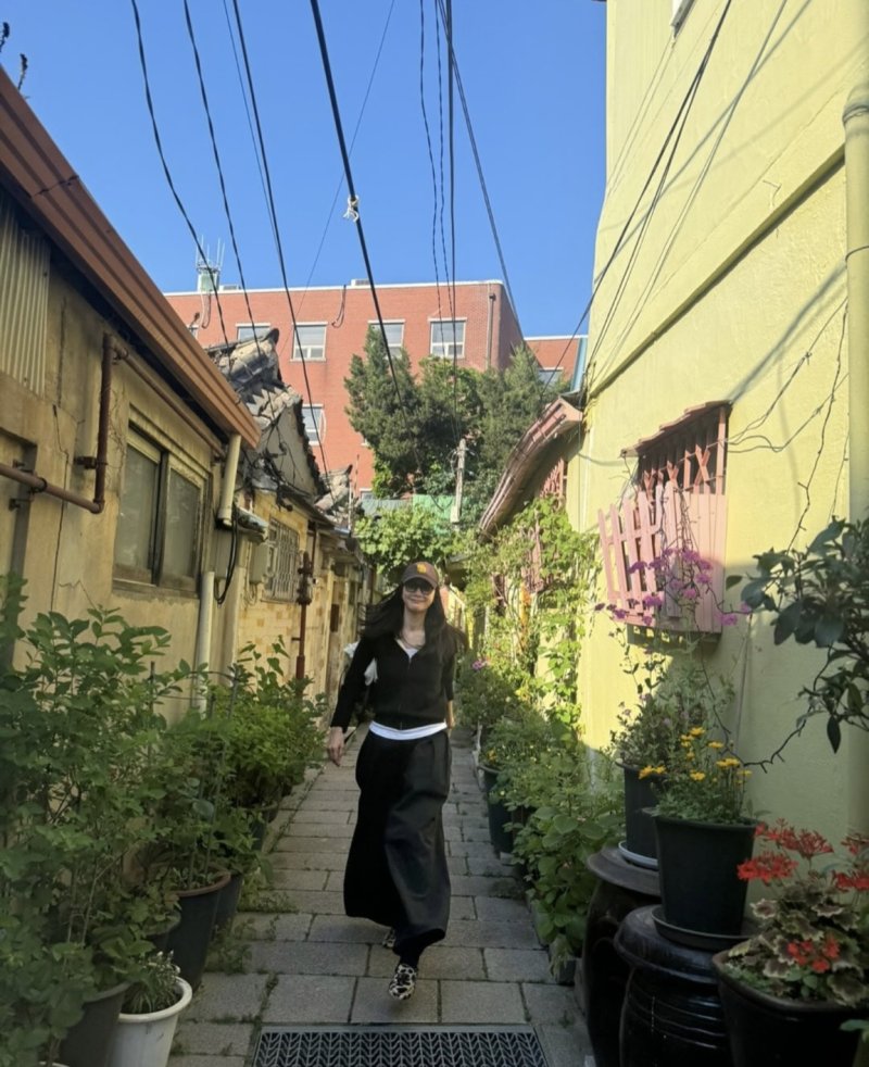 최지우, 붕어빵 5살 딸 공개…특급 귀요미