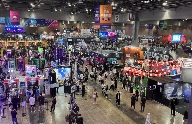 2025 플레이엑스포(PlayX4) 행사장 전경.(경기도 제공, 재판매 및 DB 금지)