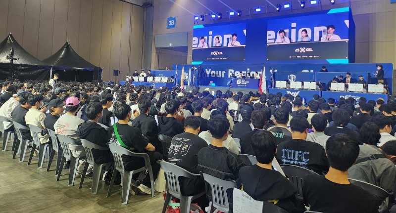 '2025 플레이엑스포'(PlayX4) 이(e)스포츠 페스티벌 자료사진.(경기도 제공, 재판매 및 DB 금지)