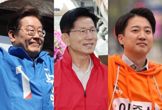 왼쪽부터 이재명(더불어민주당)·김문수(국민의힘)·이준석(개혁신당) 스피드 바카라사이트 스피드 바카라사이트 ⓒ News1 김지영 디자이너