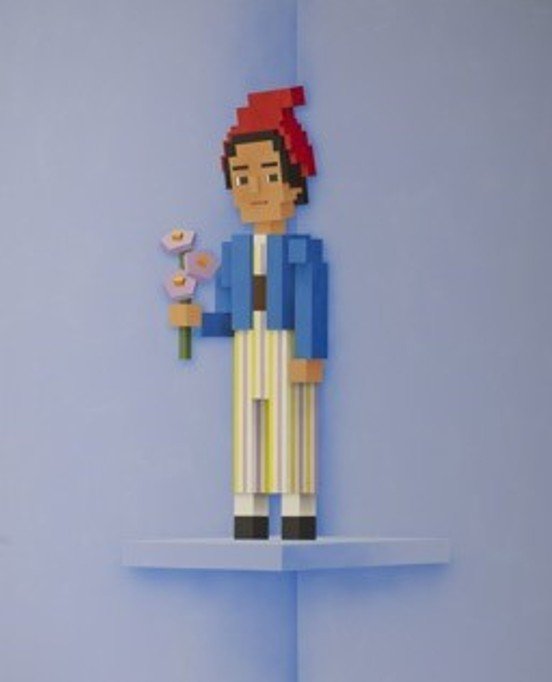 FFF, Sepand Danesh, Jeanne Barret, 2024, Acrylic on Canvas, 160 x 130 cm *재판매 및 DB 금지
