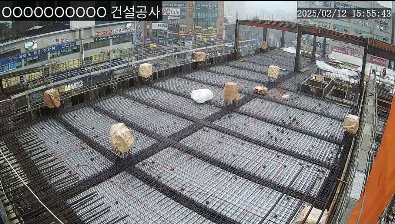 [용인=뉴해시 게임 바카라]보정종합복지회관 건축현장 촬영 영상(사진=해시 게임 바카라 제공) 2025.05.28.photo@newsis.com
