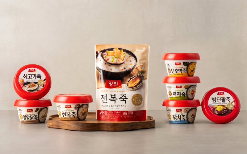 [서울-뉴시스] 바카라사이트 신고F&B '양반죽' 제품들.(사진=동원F&B 제공) *재판매 및 DB 금지