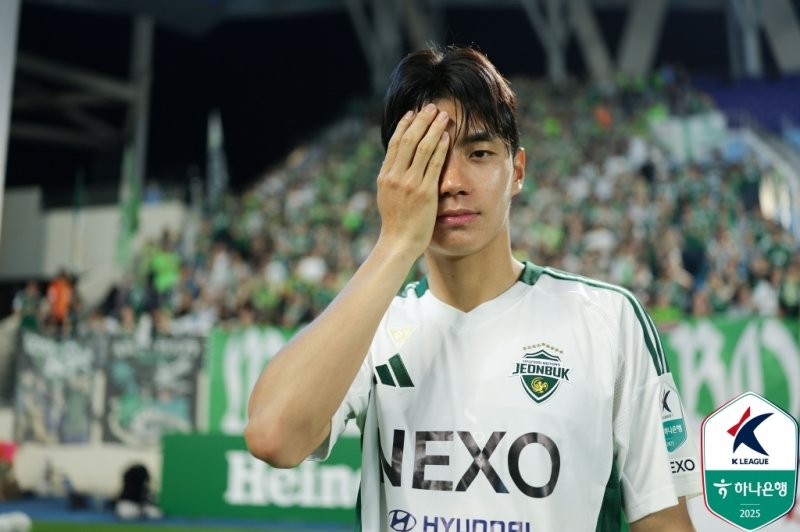 생애 처음으로 A대표팀에 소집된 전북 현대 공격수 바카라사이트 아벤카지노. (한국프로축구연맹 제공)