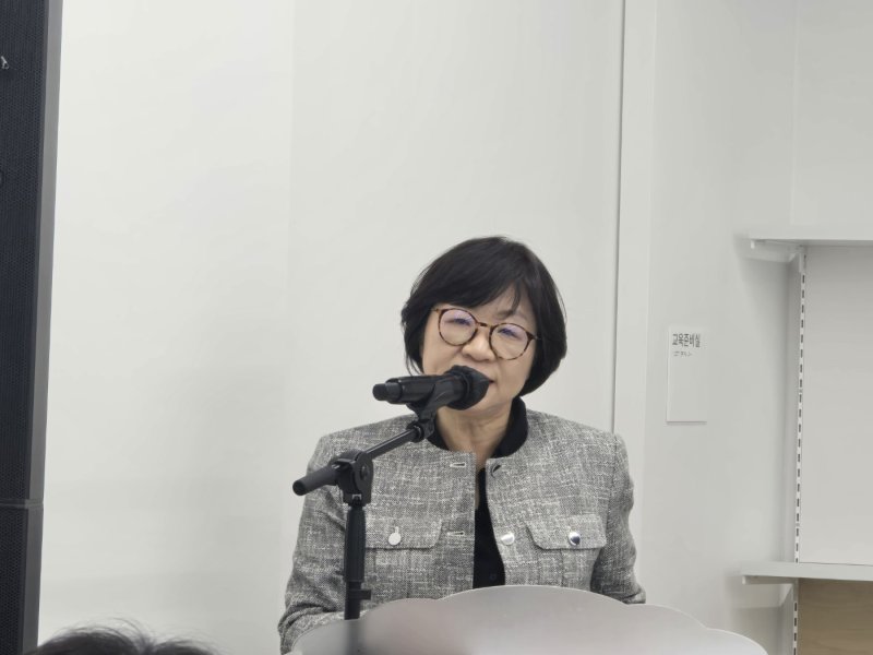 28일 서울시립 사진바카라 게임 사이트 기자 간담회. 최은주 서울시립바카라 게임 사이트장. ⓒ 뉴스1 김정한 기자