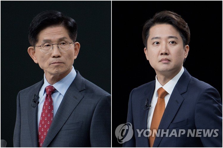 바카라사이트 안내 국민의힘 대통령 후보(왼쪽)와 바카라사이트 안내 개혁신당 대통령 후보. 연합뉴스