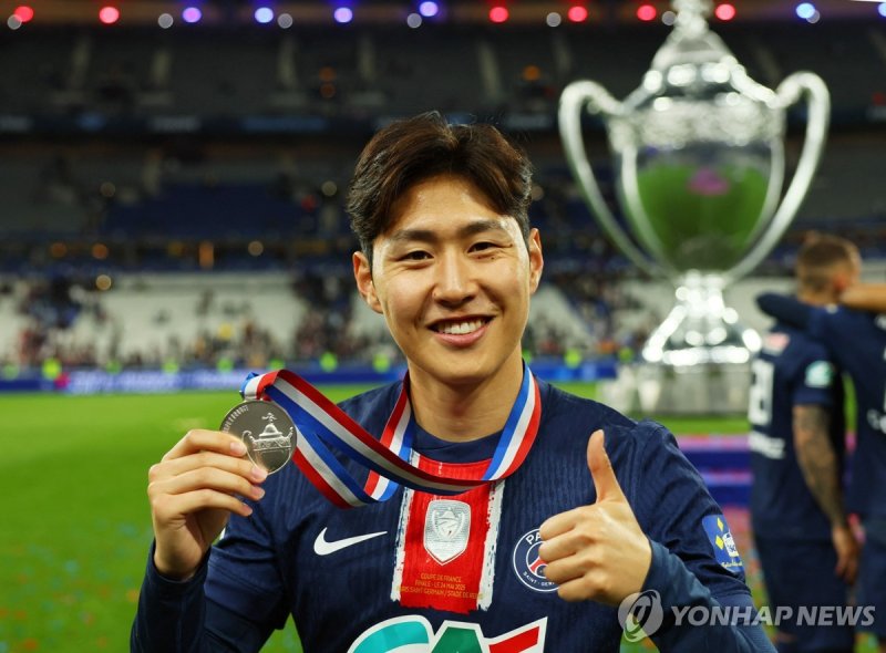 이강인의 PSG, 프랑스컵 우승 (출처=연합뉴스)