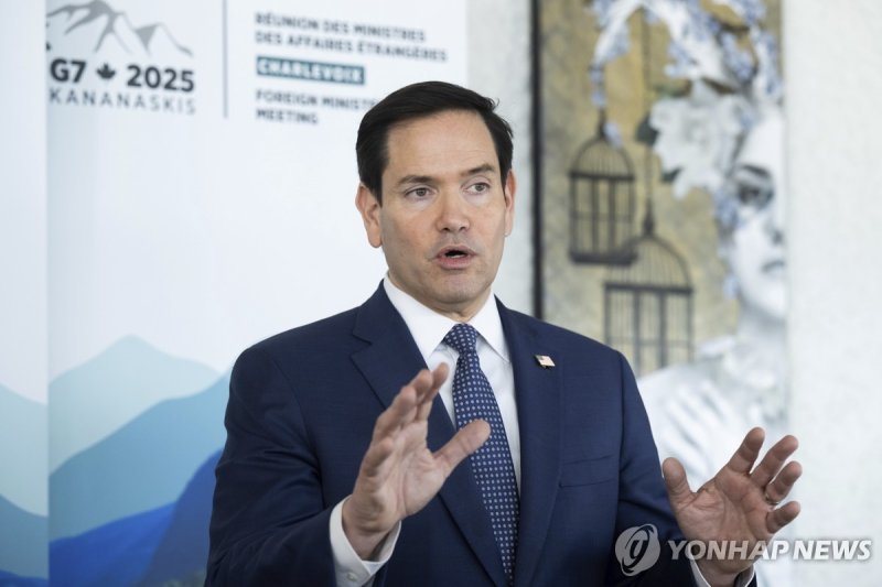 마코 루비오 미 국무장관 (출처=연합뉴스)