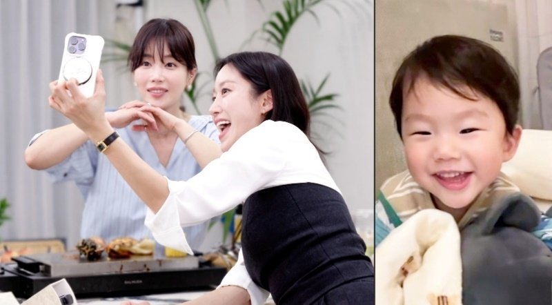 전혜빈, 31개월 아들 최초 공개…기은세도 녹인 애교