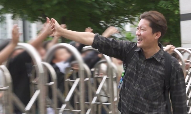 '나혼산' 김대호, '차은우 닮았다'는 후배 말에 감출수 없는 미소