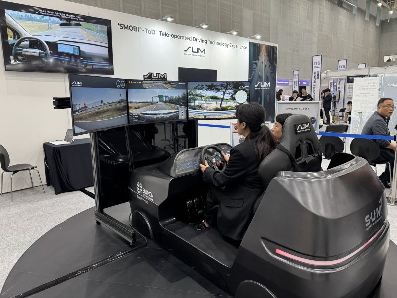 로봇으로 주차, 실시간 원격운전… 미래 교통기술 한자리에 [르포]