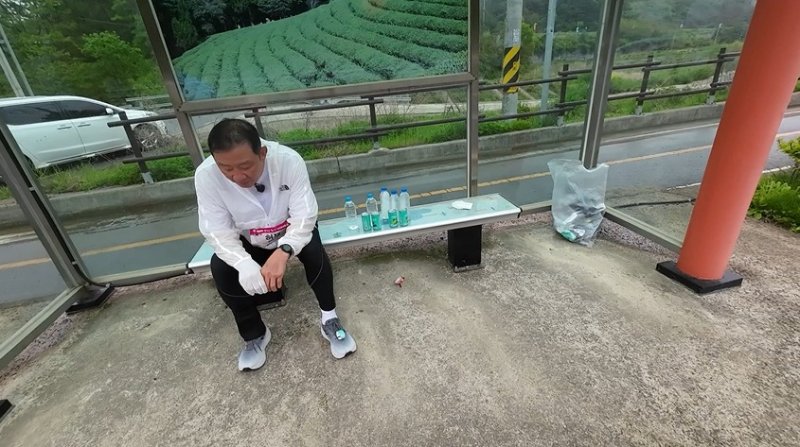 허재, 주저앉았다 …체력 바닥나 포기하고 싶다"