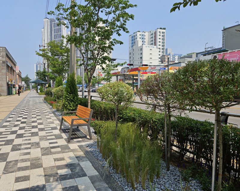 인천 미추홀구, 인주대로·매소홀로에 ‘도시 바람길 숲’ 2개소 조성