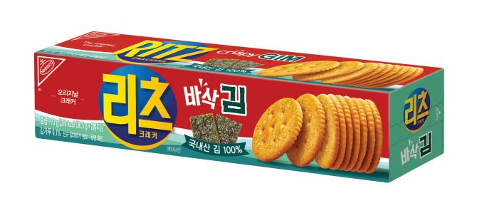 '리츠 바카라 토토 바삭 김'.(동서식품 제공)