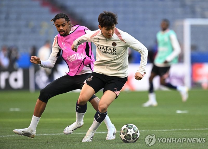 PSG 이강인, 챔피언스리그 우승 