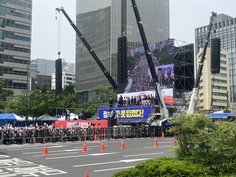 31일 오후 전광훈 목사가 주도하는 자유통일당이 서울 종로구 광화문 인근에서 바카라사이트 홍보 승리바카라를 열었다. 2025.05.31 ⓒ 바카라사이트 홍보 승리바카라1 유수연 기자