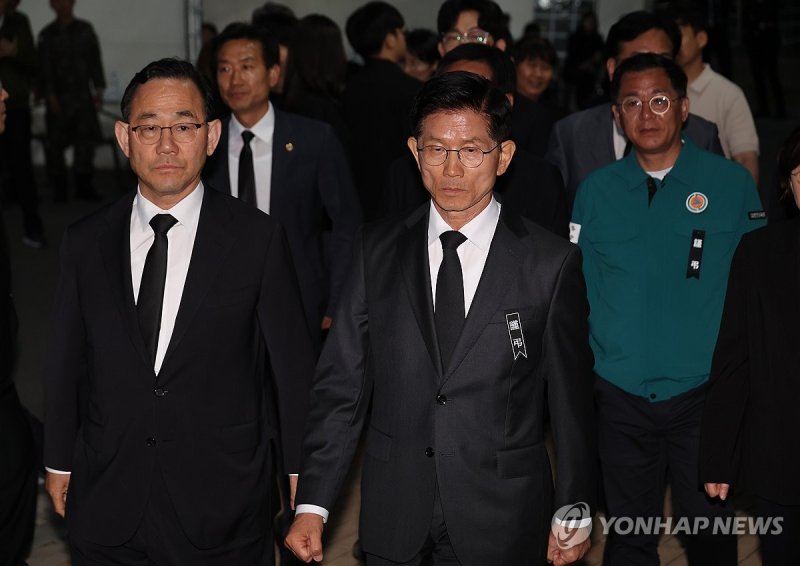 합동분향소 향하는 김문수 후보 (출처=연합뉴스)