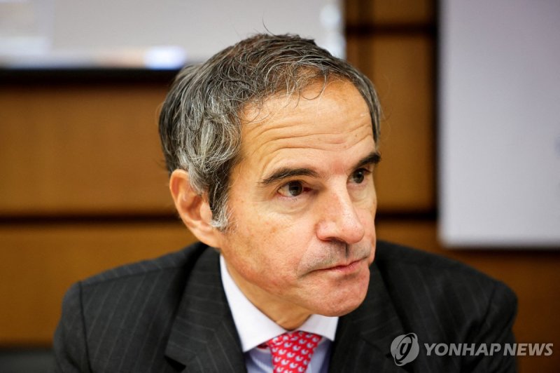 라파엘 그로시 IAEA 사무총장 (출처=연합뉴스)