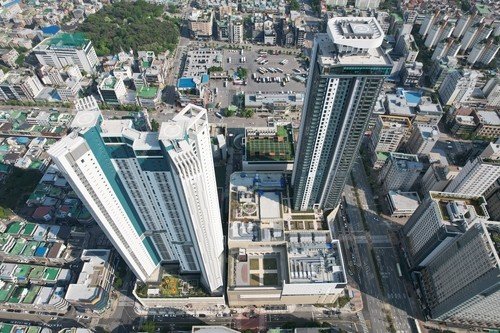 청주고속버스터미널 복합개발 건축물 (출처=연합뉴스)