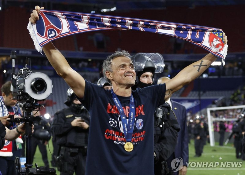 엔리케 PSG 감독 (출처=연합뉴스)