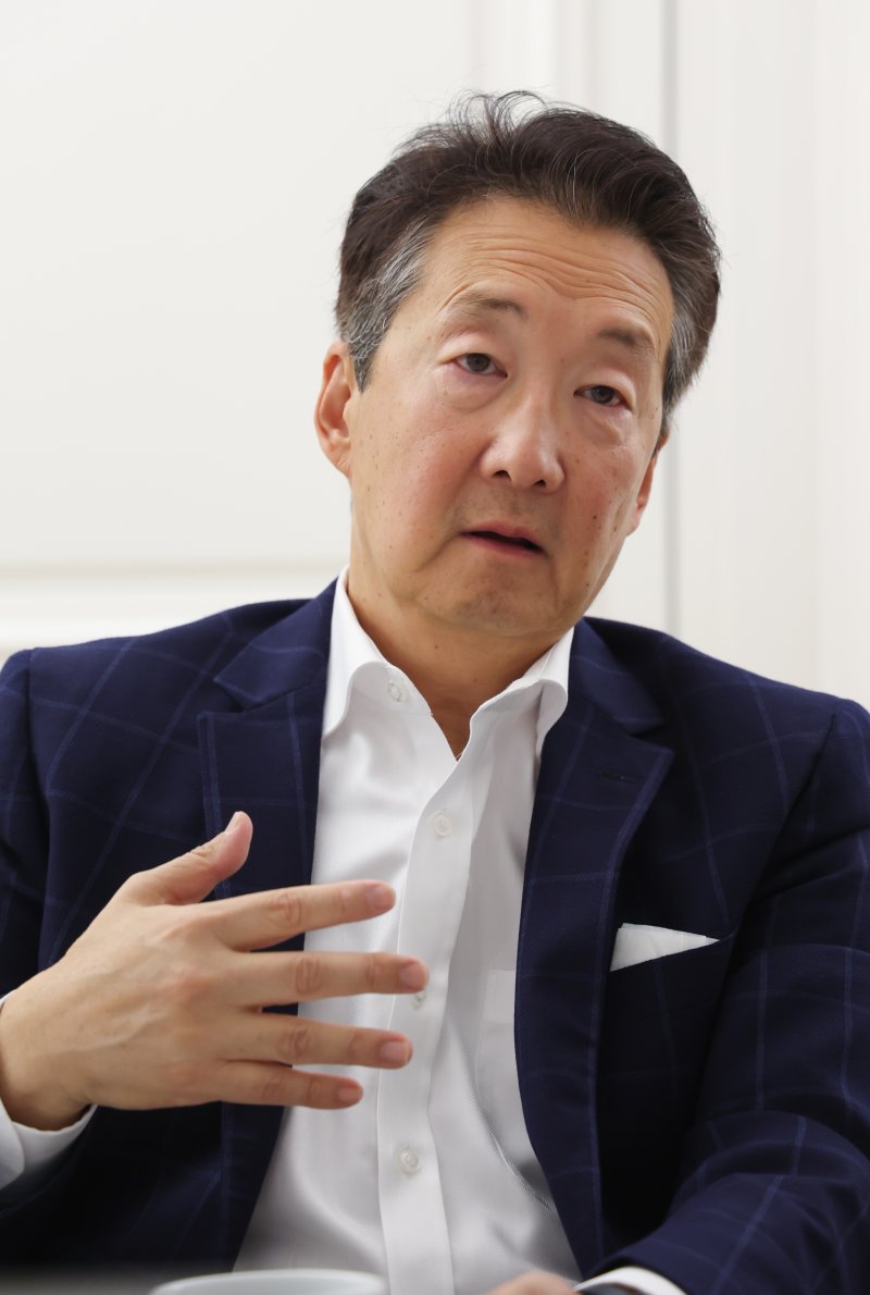 대표적인 한반도 전문가인 빅터 차 미국 전략국제문제연구소(CSIS) 석좌가 18일 오후(현지시간) 프랑스 파리 주프랑스 한국문화원에서 한국 특파원들과 간담회를 하고 있다. 2023.3.19/페가수스 토토1 ⓒ News1 이준성 기자