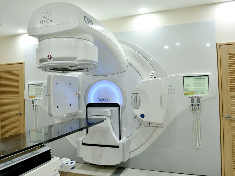 최첨단 암 무료 바카라 게임기로 알려진 라이낙(LINAC). 온병원 제공