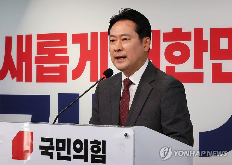 의혹 반박하는 장동혁 선대위 상황실장 (출처=연합뉴스)