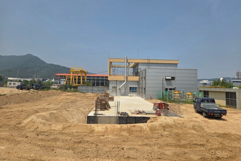 보은산업단지 공공폐수처리슬롯사이트 설치사업 현장 (보은군 제공. 재판매 및 DB금지) /뉴스1