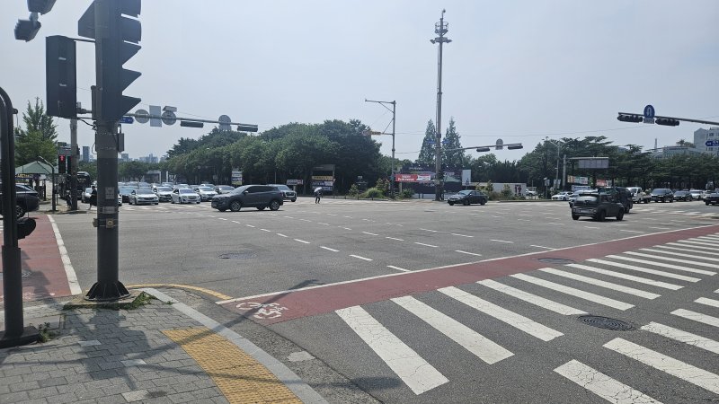 제21대 대통련선거를 이틀 앞둔 주말 토토 바카라 전주시 경기장네거리가 한산한 모습이다. 2025.6.1/뉴스1 신준수 기자