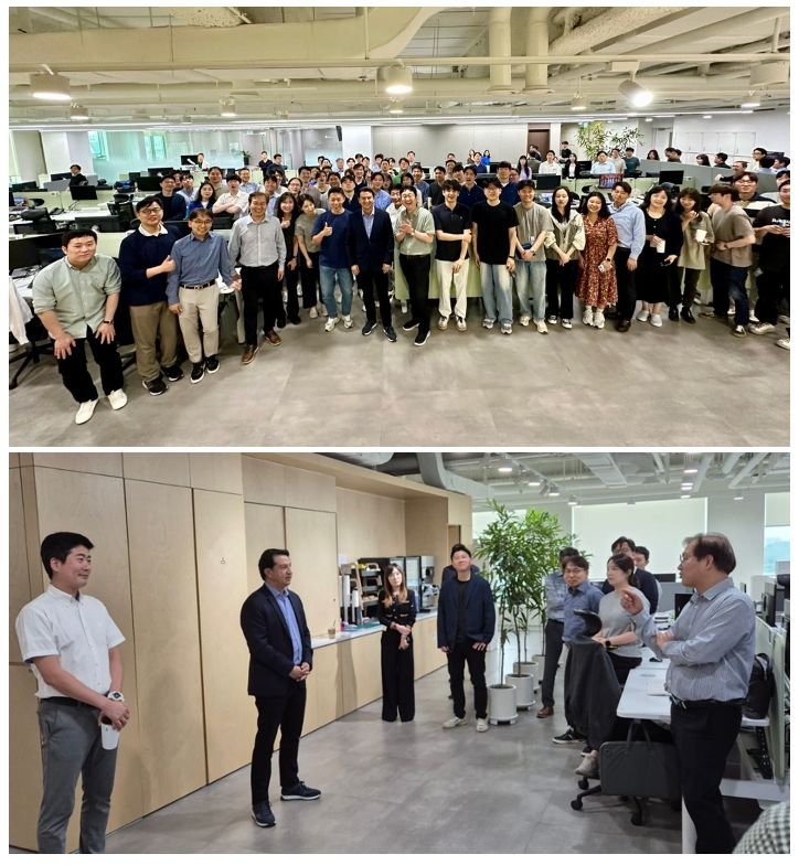 [서울=뉴시스] 호세 무뇨스 현대차 대표이사 사장이 최근 서울 서초구 양재동에 있는 현대차 본사에서 전략·거버넌스 부문 직원들과 만나 이야기를 나누고 있다. (사진=무뇨스 사장 SNS) 2025.06.02 photo@newsis.com *재판매 및 DB 금지