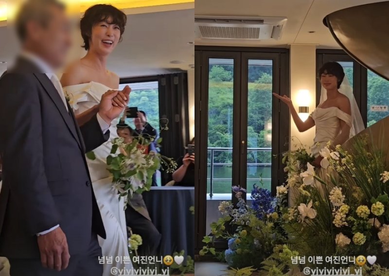 '돌싱과 화촉' 최여진, 흥 넘치는 신부…크루즈 결혼식 폭풍 댄스 포착