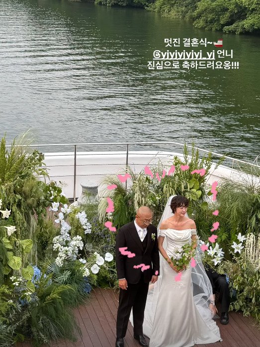 '돌싱과 화촉' 최여진, 흥 넘치는 신부…크루즈 결혼식 폭풍 댄스 포착