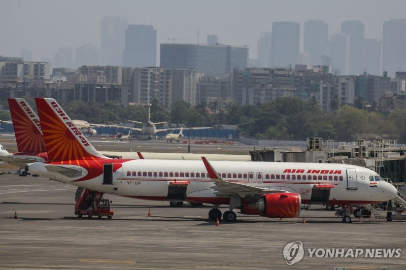 에어 인디아 여객기 (출처=연합뉴스)