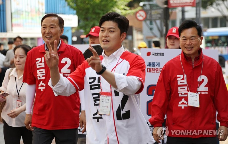 지지 호소하는 김용태 비대위원장 (출처=연합뉴스)