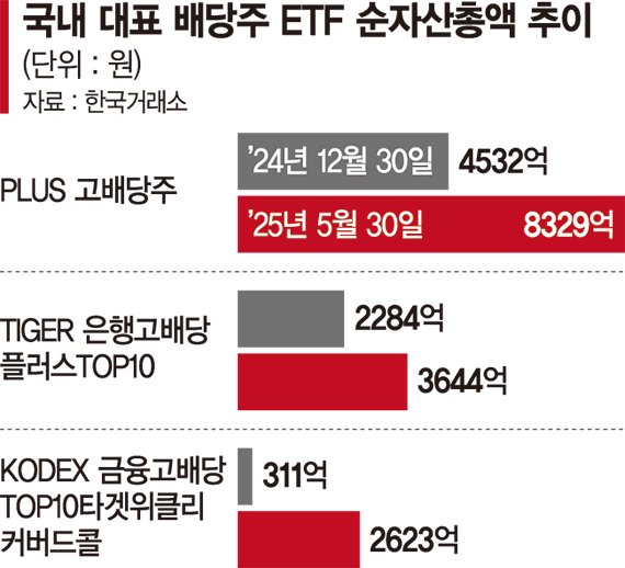 새 정부 경기부양 기대감.. 배당주 ETF에 돈 몰린다 [대선이후 호재 기대감]