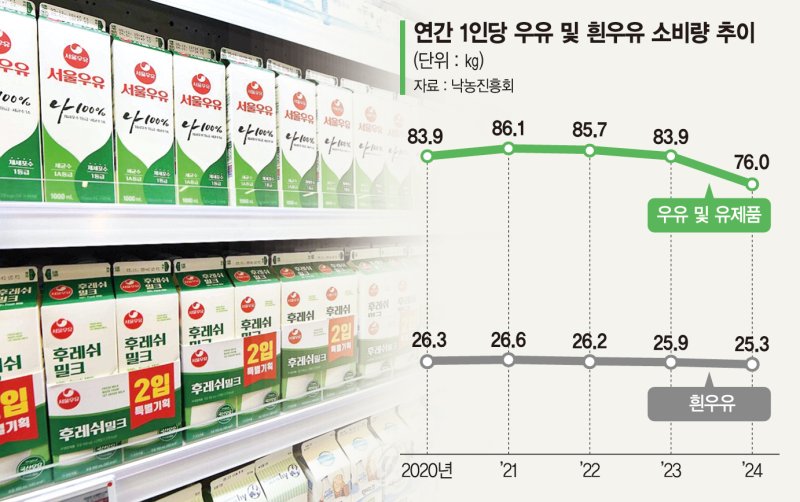 "우유 소비가 살아나야"… 유업계, 원유값 동결에도 고민