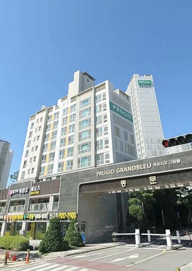 경기 성남시 분당구 백현동 판교푸르지오그랑블 전경 카카오맵 갈무리