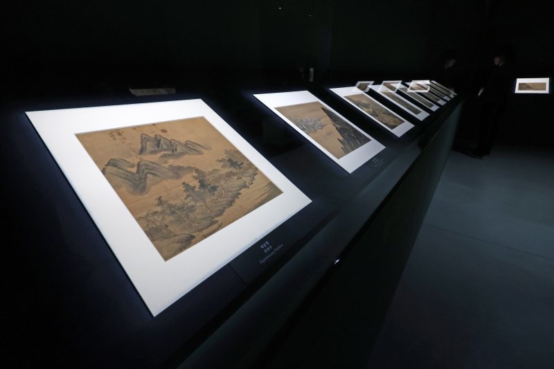 호암미술관 '겸재 정선' 전. 뉴시스