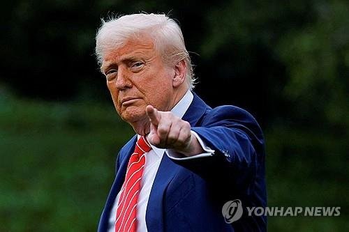 트럼프 미국 대통령 (출처=연합뉴스)