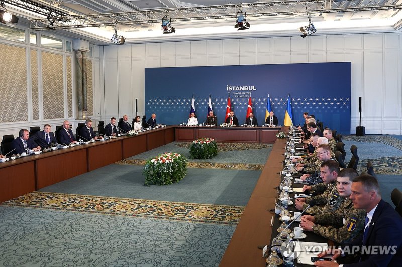 러·우크라 2차 협상 (출처=연합뉴스)