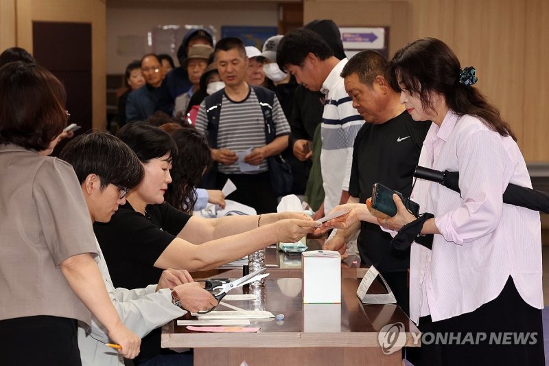 제21대 대선 본투표 시작 (출처=연합뉴스)