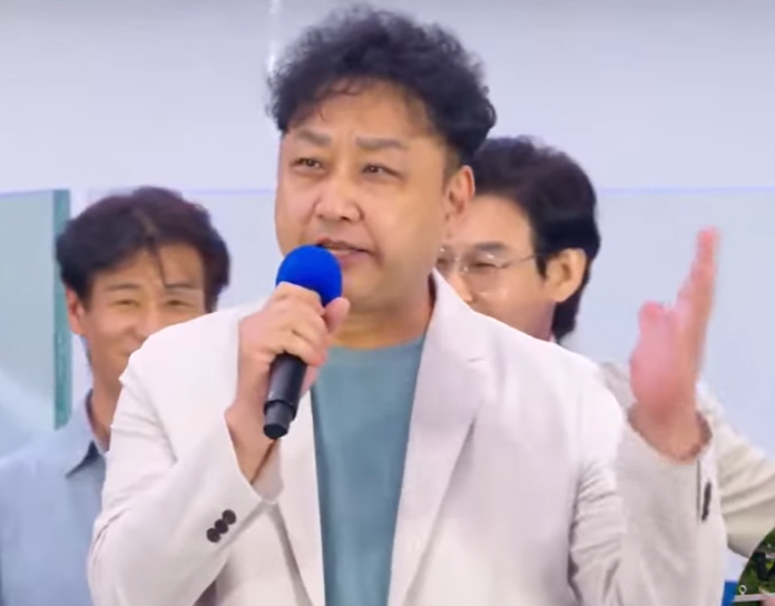 이재명 유세장 등장한 김수용 "지난 대선 땐 이재명 안 찍었지만 지지 결심"