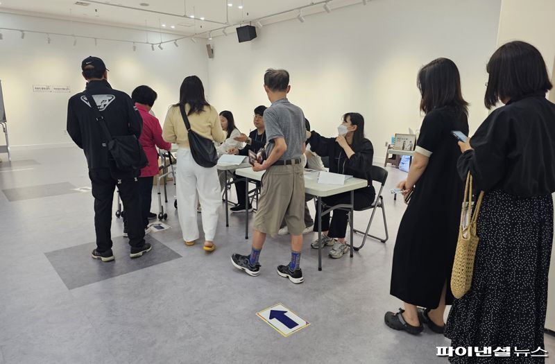 3일 오전 메이저 바카라사이트 굿모닝진구 부암1동 제4메이저 바카라사이트 굿모닝소 시민 메이저 바카라사이트 굿모닝 현장. 사진=변옥환 기자