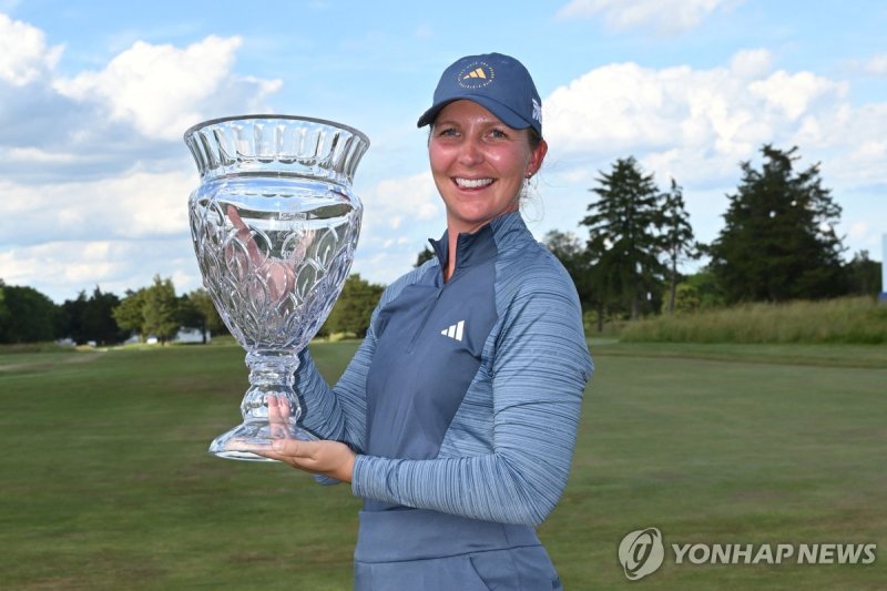 지난해 숍라이트 LPGA 클래식에서 우승한 린네아 스트룀 (출처=연합뉴스)