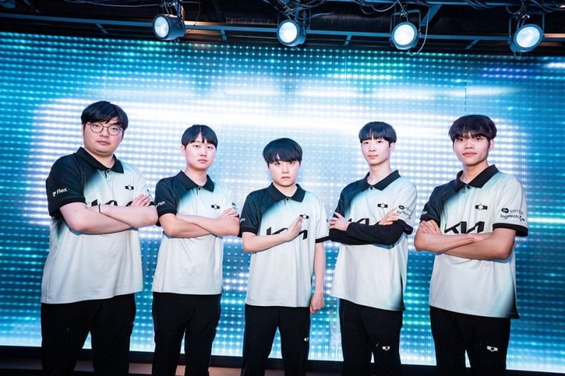 kt 롤스터와 맞붙는 디플러스 기아 (라이엇게임즈 제공)