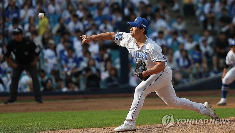역투하는 오승환 (출처=연합뉴스)