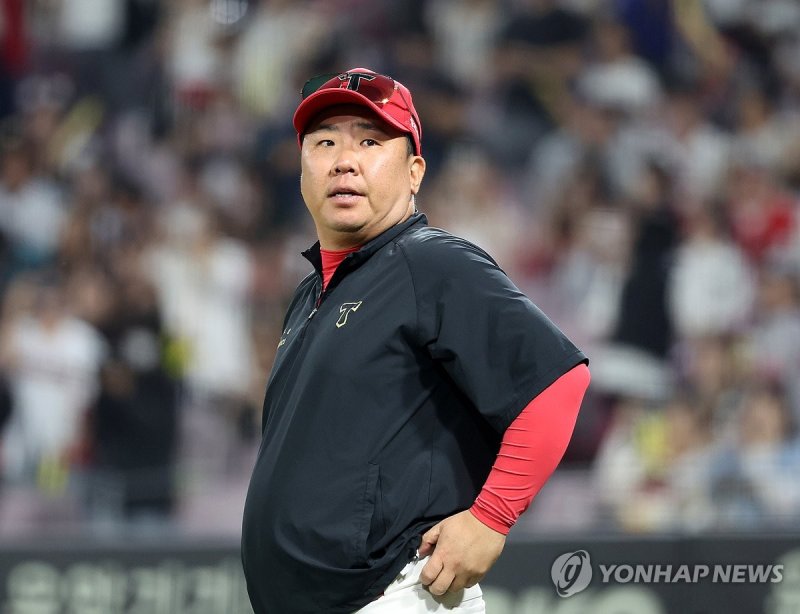 승리한 이범호 감독 (출처=연합뉴스)