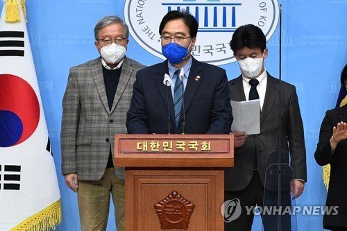 2022년 대선 당시 더불어민주당 이재명 후보 직속 기본사회위원회 (출처=연합뉴스)