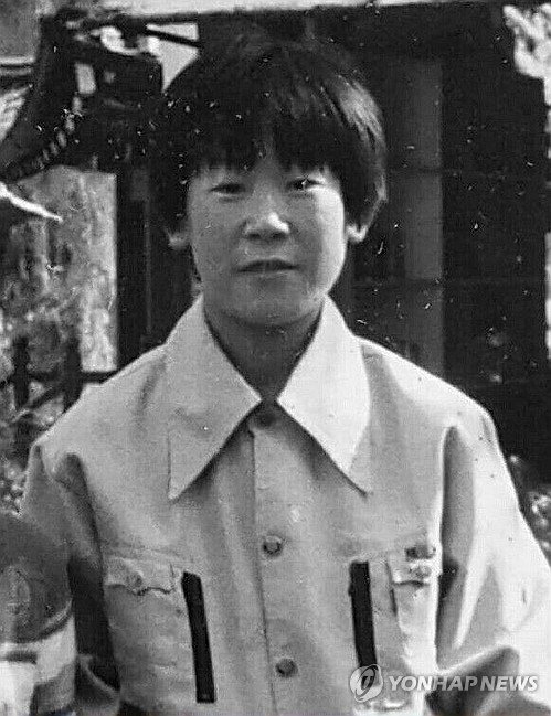 소년공 시절의 이재명 대선 후보 (출처=연합뉴스)